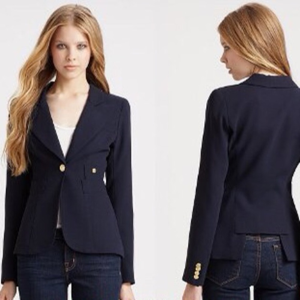 smythe navy blazer
